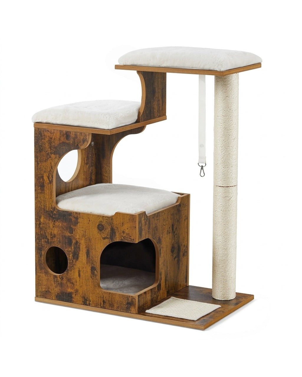 Arbre à Chat Design Bois