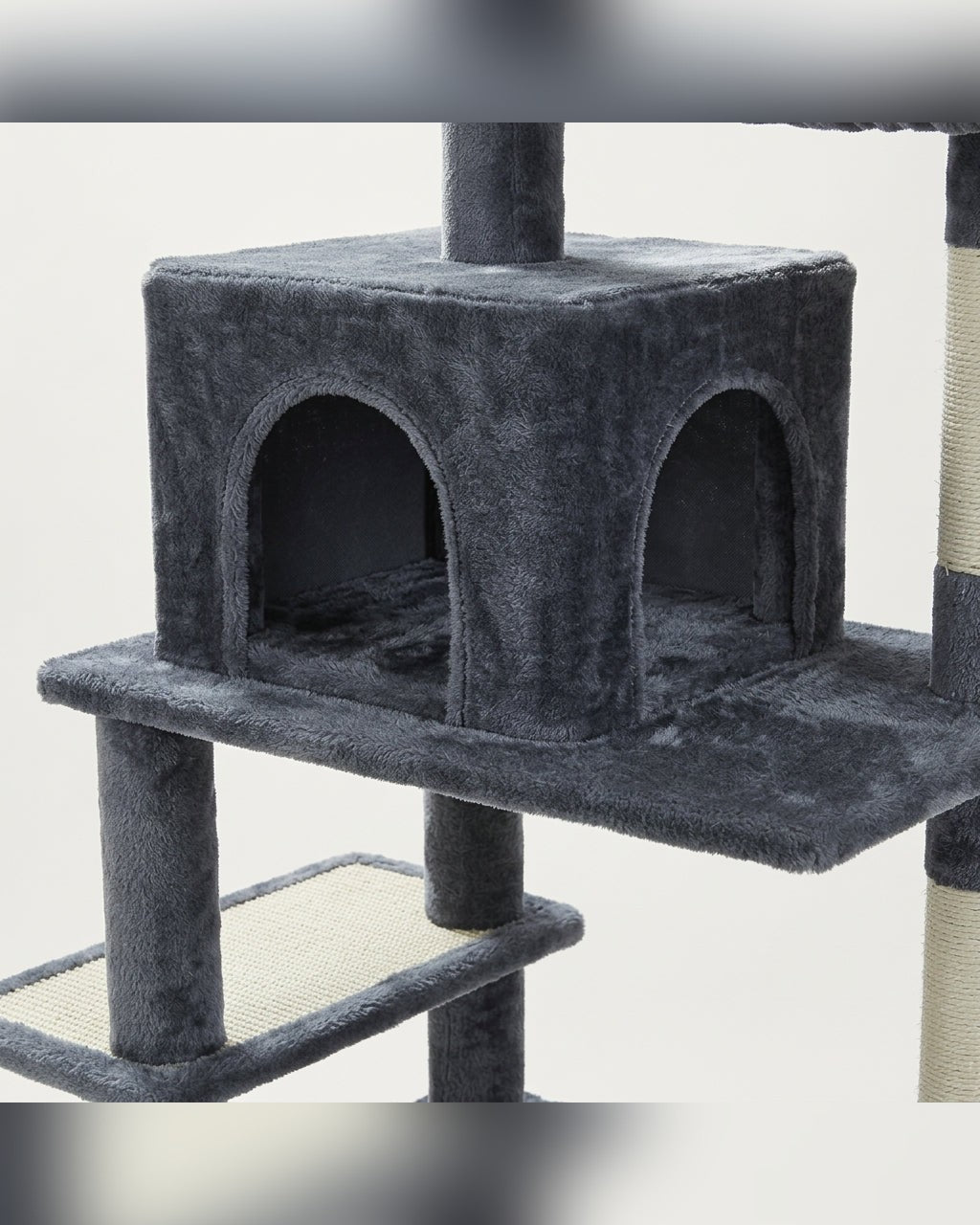 Arbre à Chat Géant XXL — Grand Confort avec Niche & Hamac