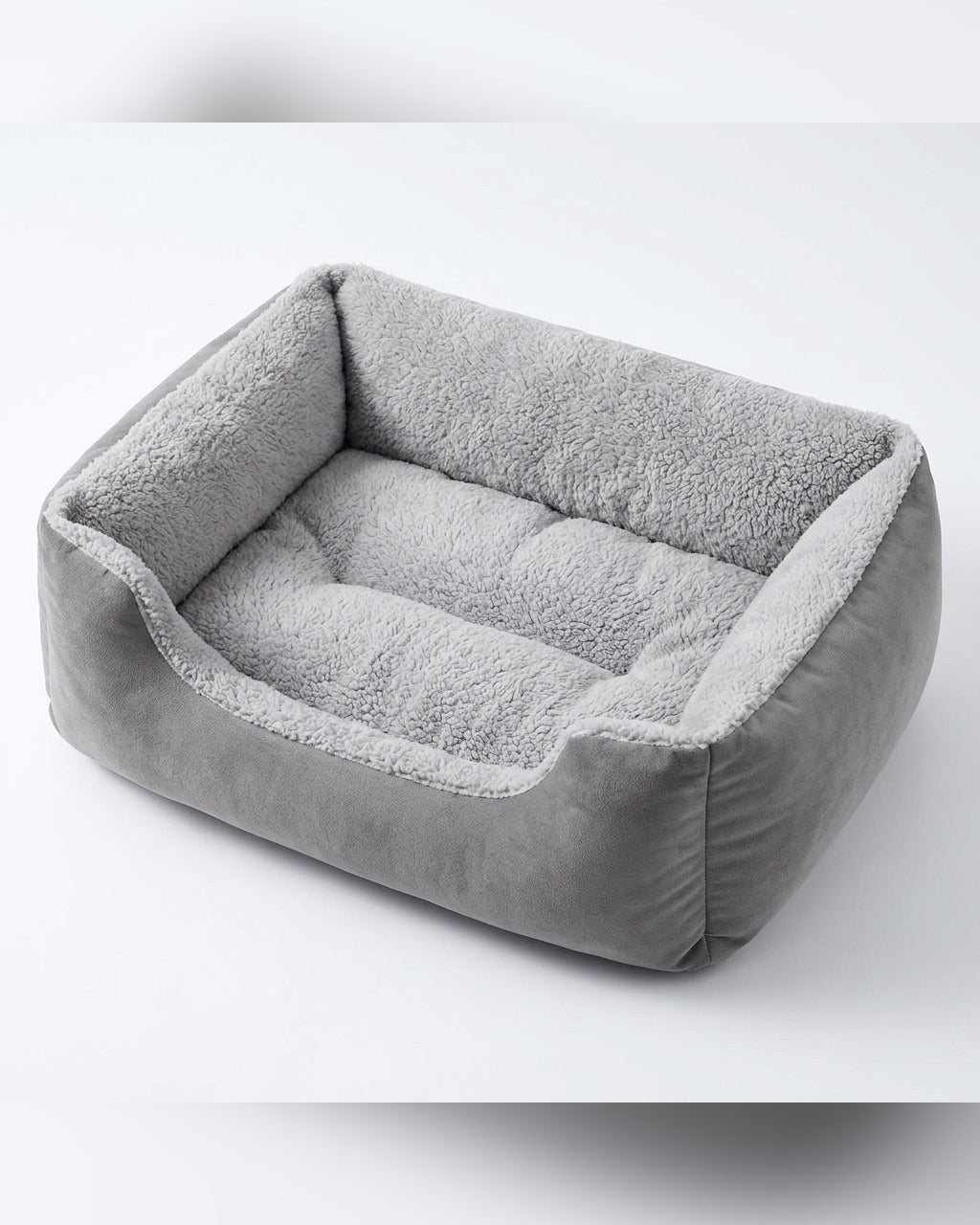 couchage canapé pour chat en peluche, 5 tailles