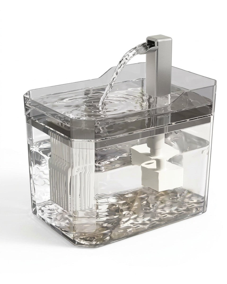 fontaine à eau pour chat 1,5 l usb-c avec filtre