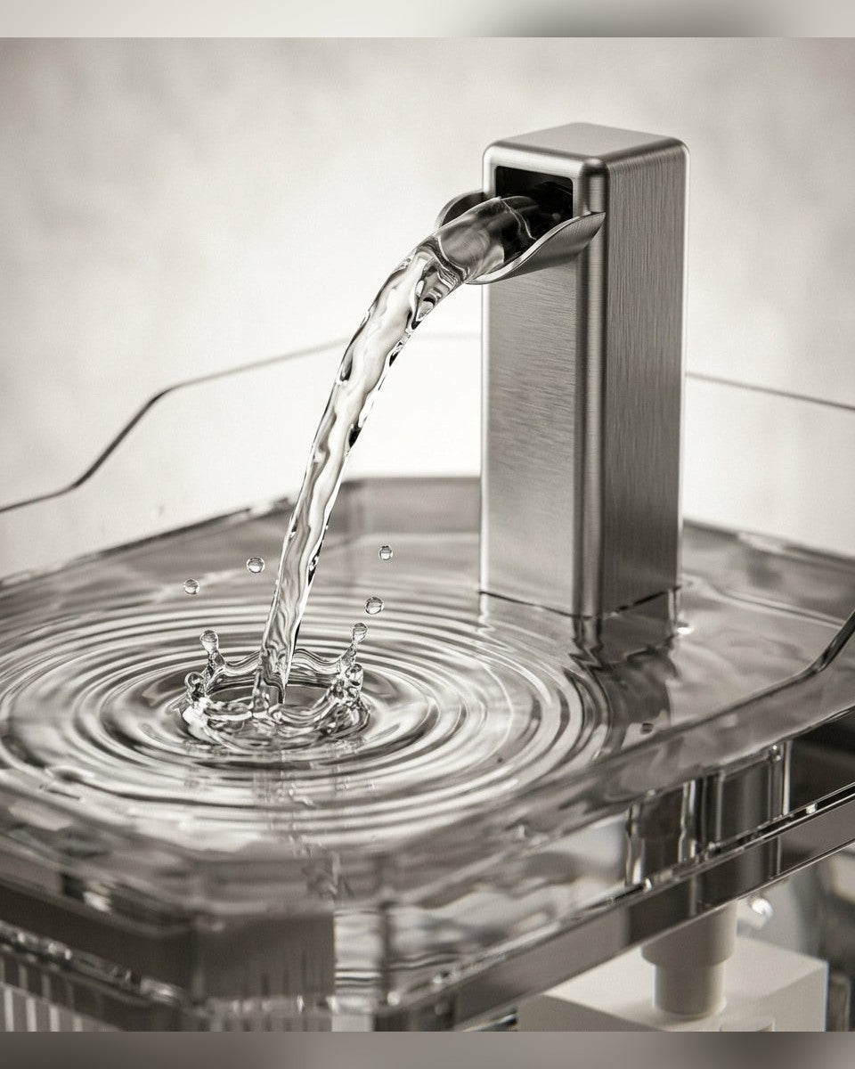 fontaine à eau pour chat 1,5 l usb-c avec filtre