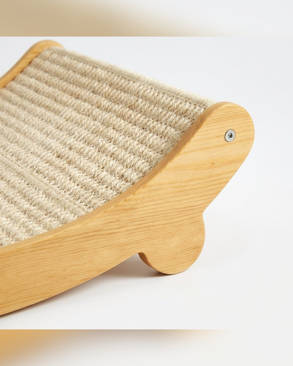 griffoir incliné en bois avec surface remplaçable