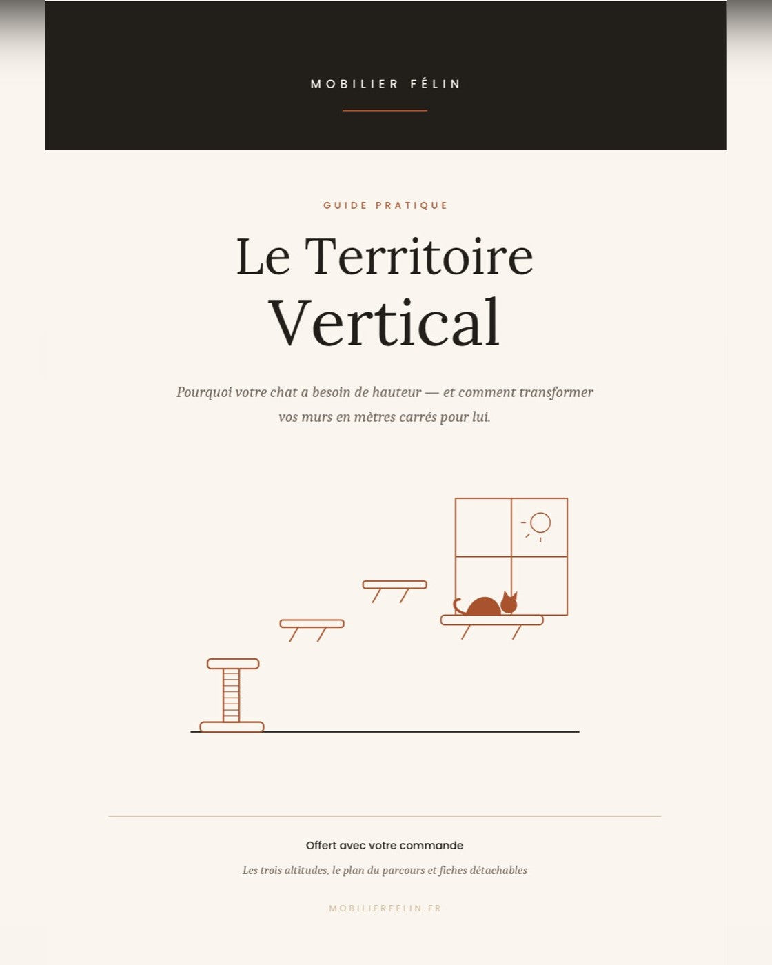 Le Territoire Vertical — guide gratuit | Mobilier Félin