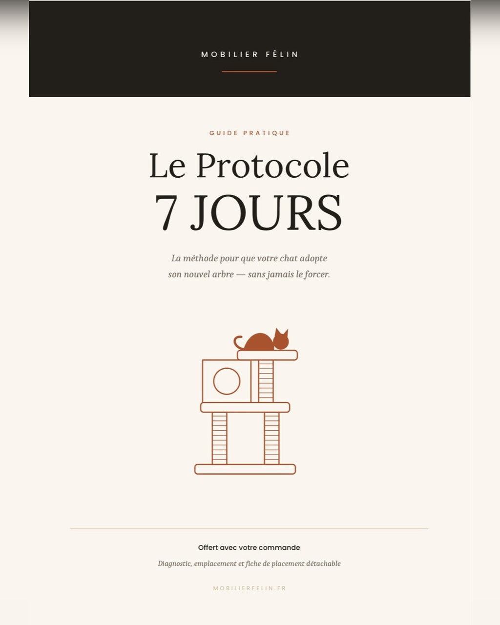 Le Protocole 7 Jours — guide gratuit | Mobilier Félin