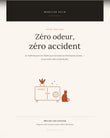Zéro Odeur Zéro Accident — guide litière gratuit | Mobilier Félin