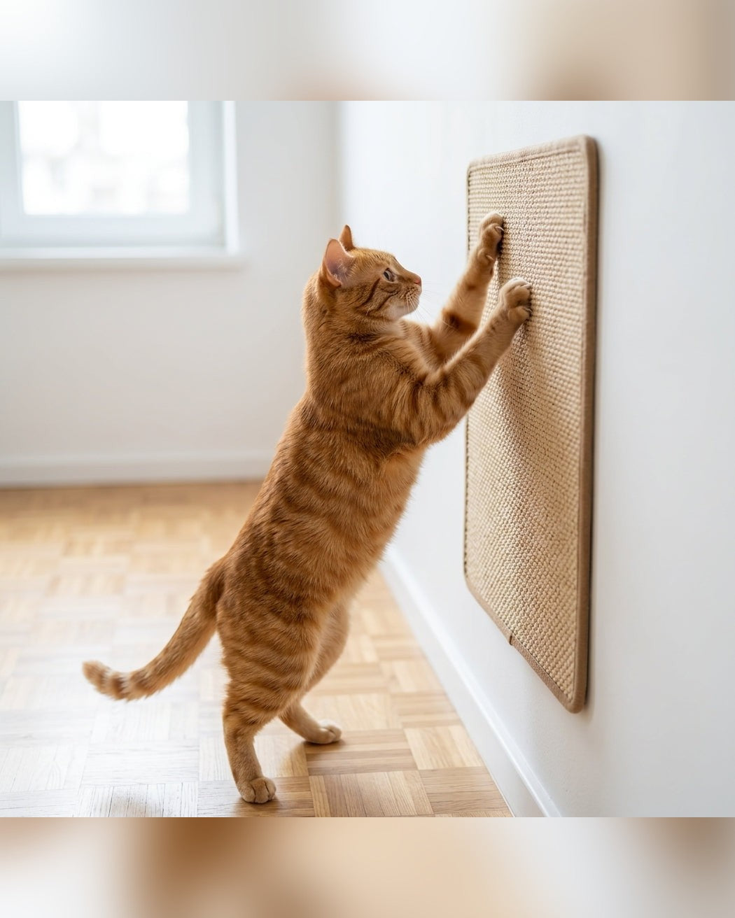 tapis griffoir mural en sisal, 4 formats
